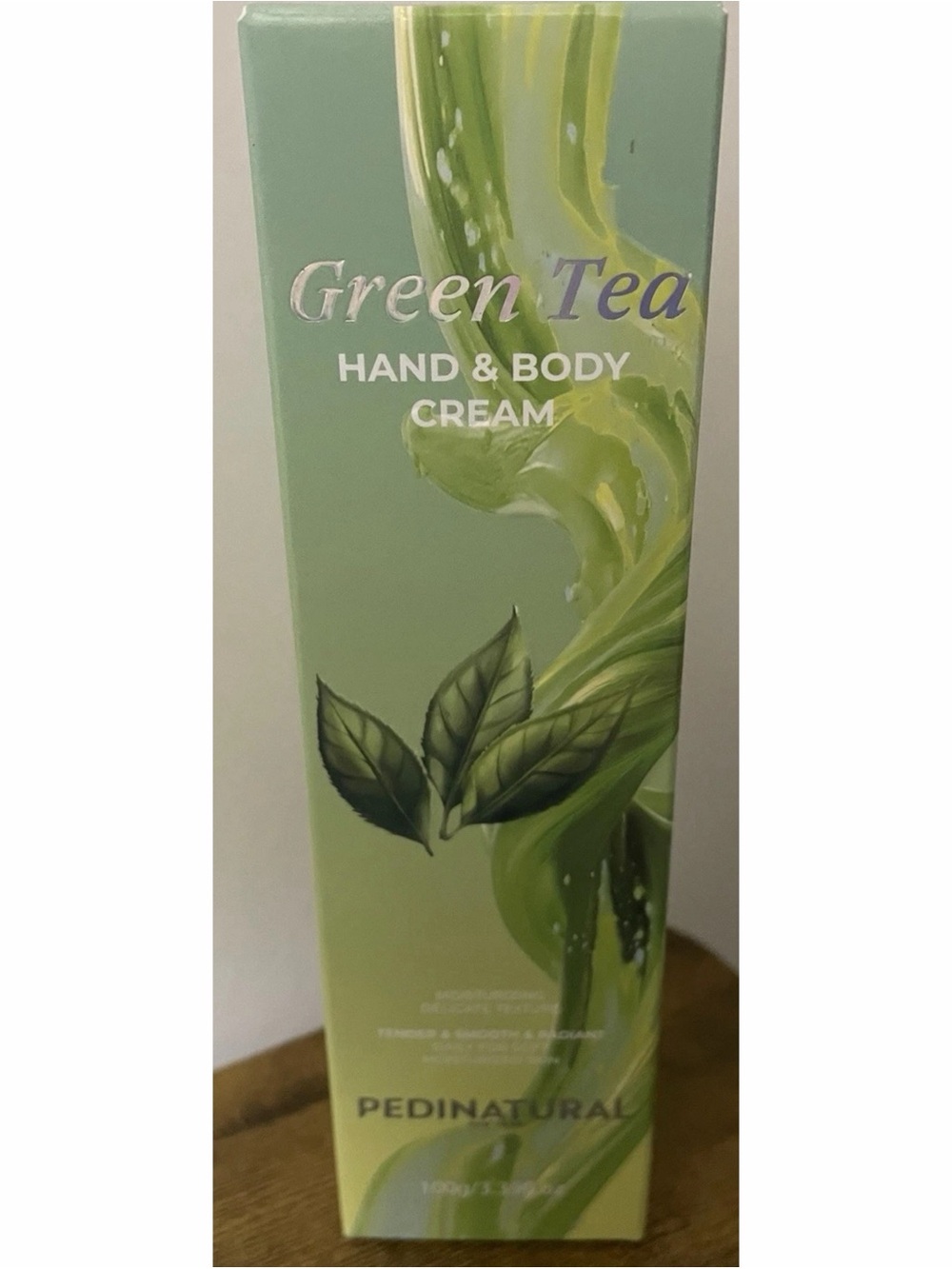 Pedinatural Green Tea Hand And Body Cream 3.39 Fl Oz